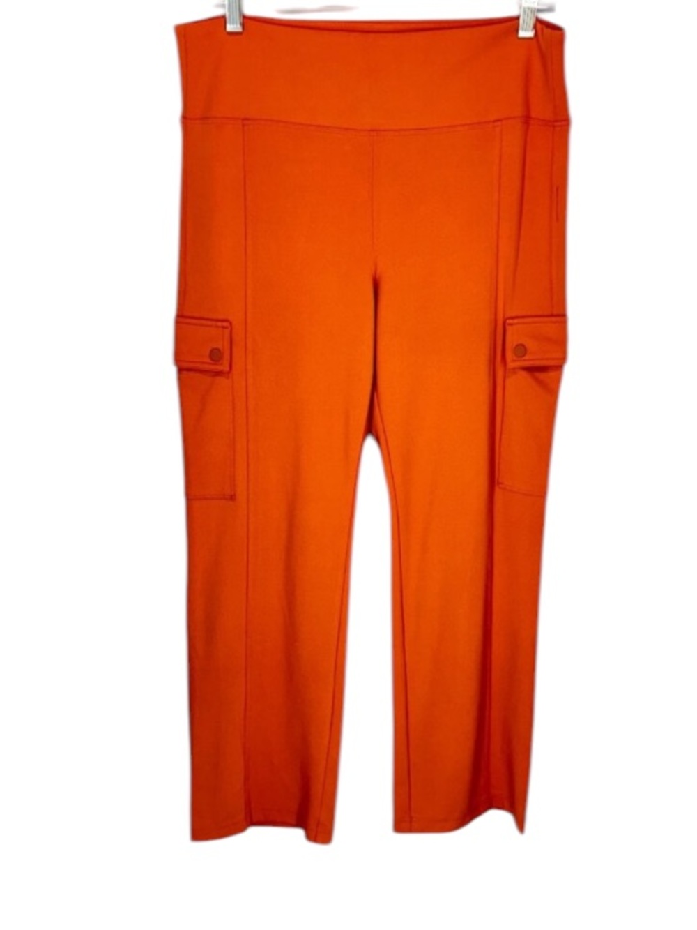 Athleta Delancey Straight Cargo Pant in Foliage Orange Petite